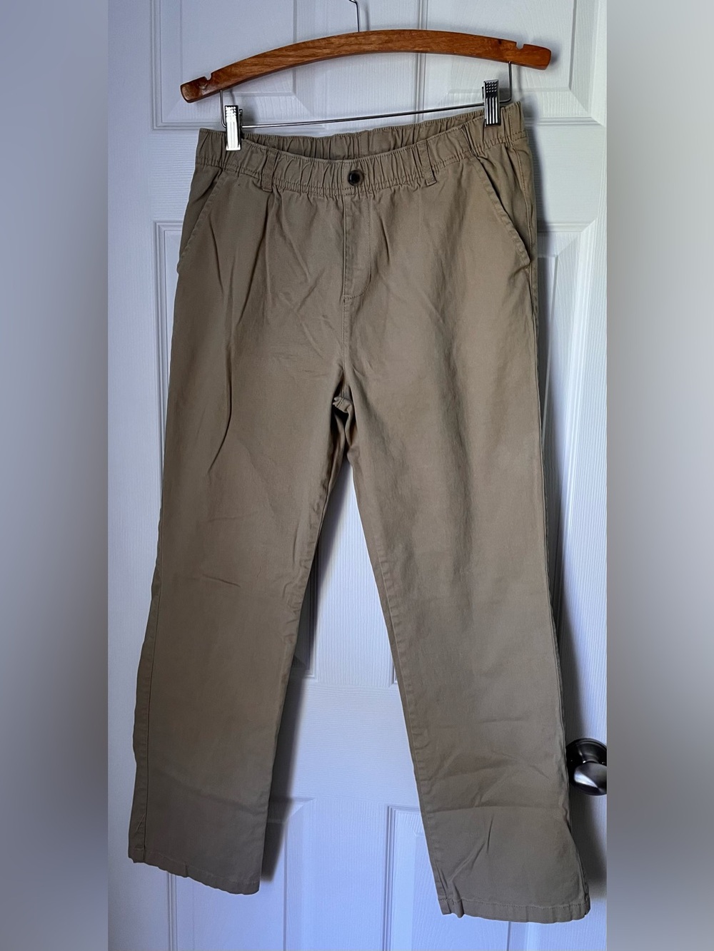Boys 16 Husky Uniform Dress Pants Khaki
